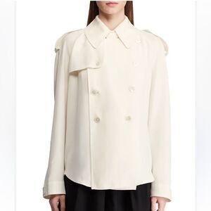 Ralph Lauren Collection Charley Silk Shirt Trench Style RW2019